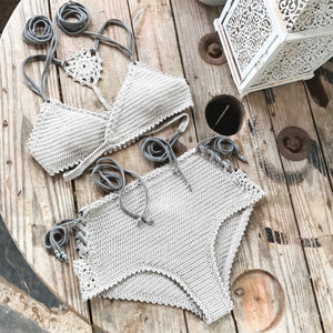 PDF-file for Crochet PATTERN, Aliyah Crochet Bikini Top and Bottom