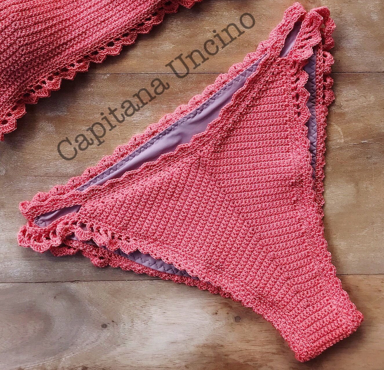 PDF-file for Crochet PATTERN, Liliana Bandeau Top and Cheeky Bottom, Bikini Set