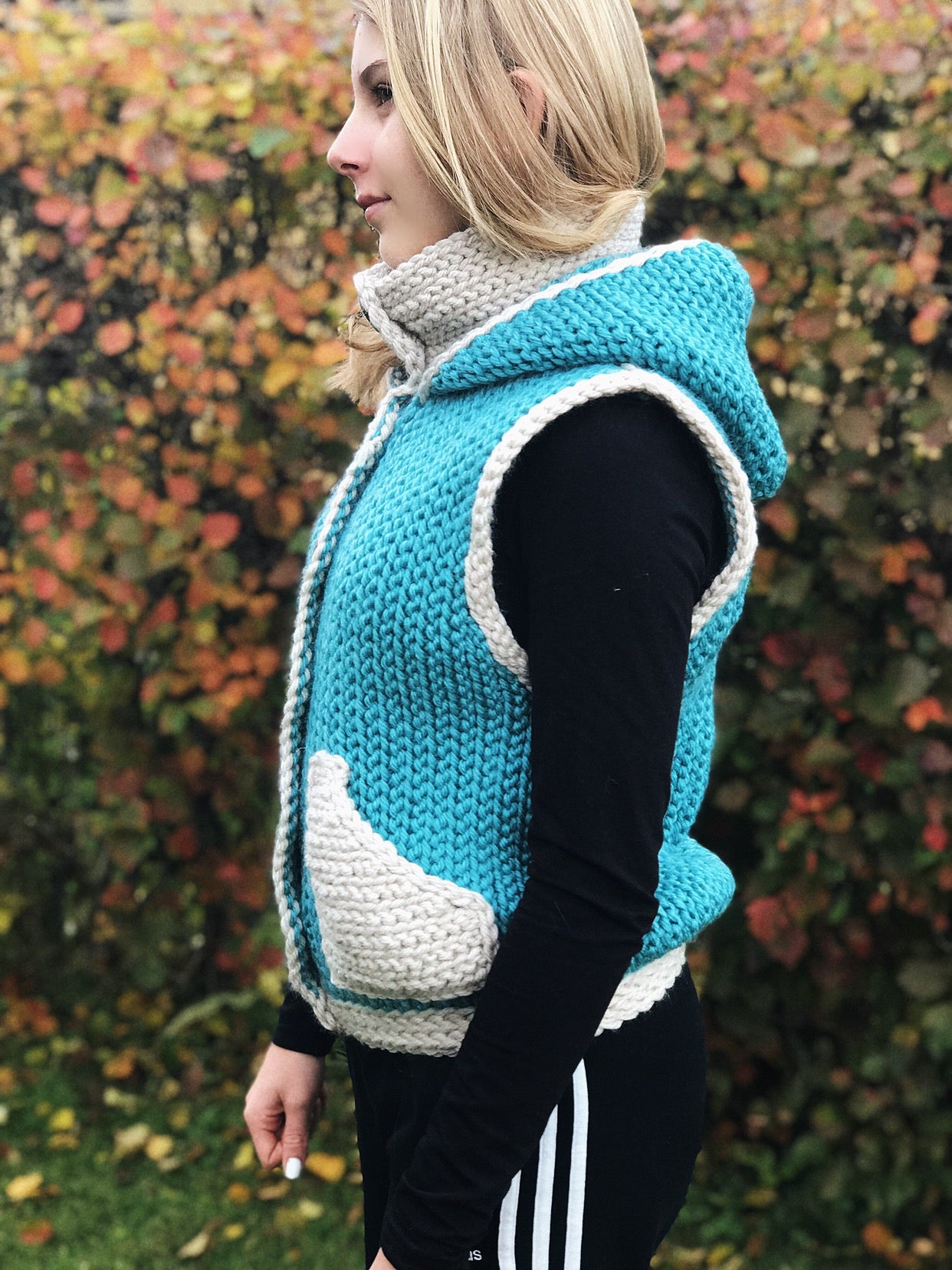 PDF-file for Crochet PATTERN, Lapponia Vest, Slipover