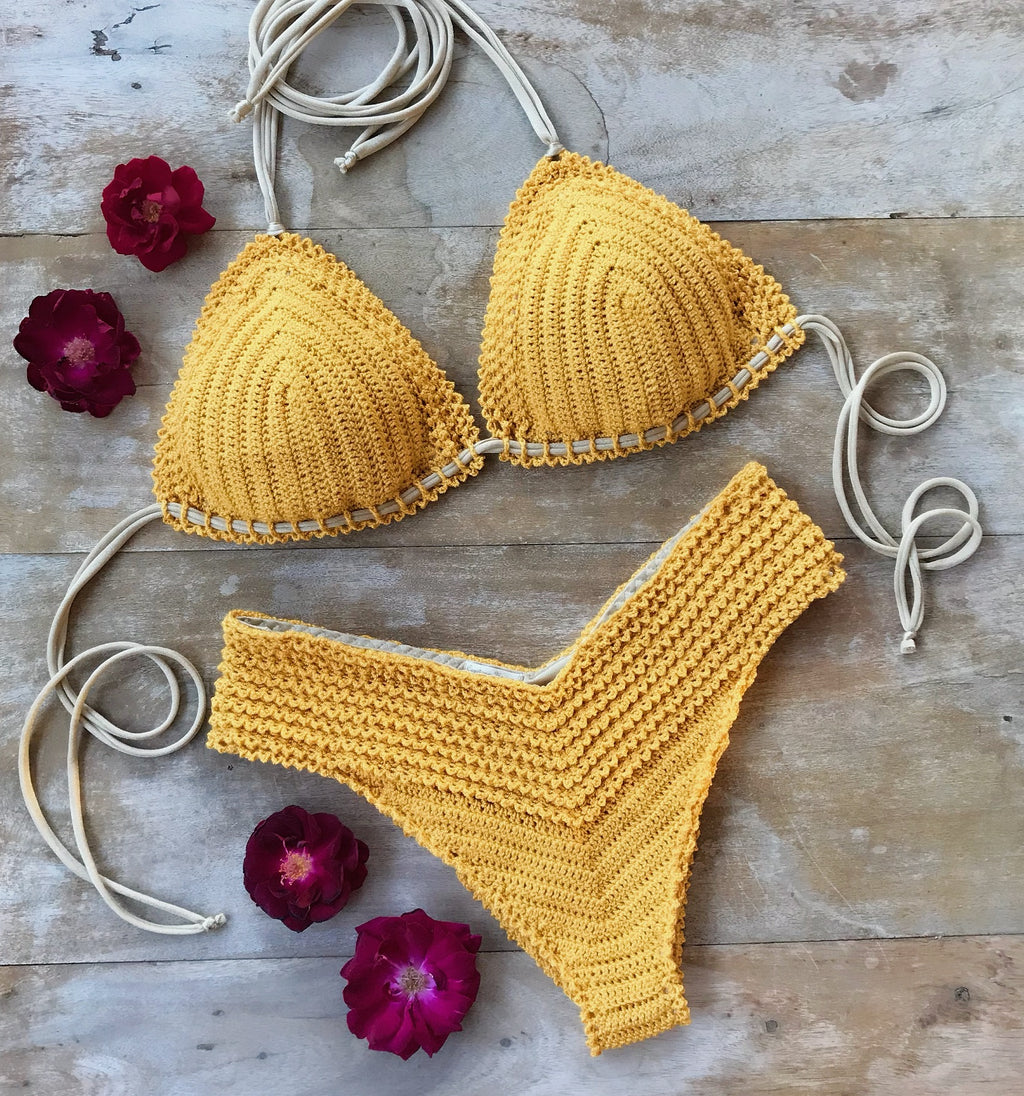 PDF-file for Crochet PATTERN Chasing Stars Crochet Brazilian Bikini Set