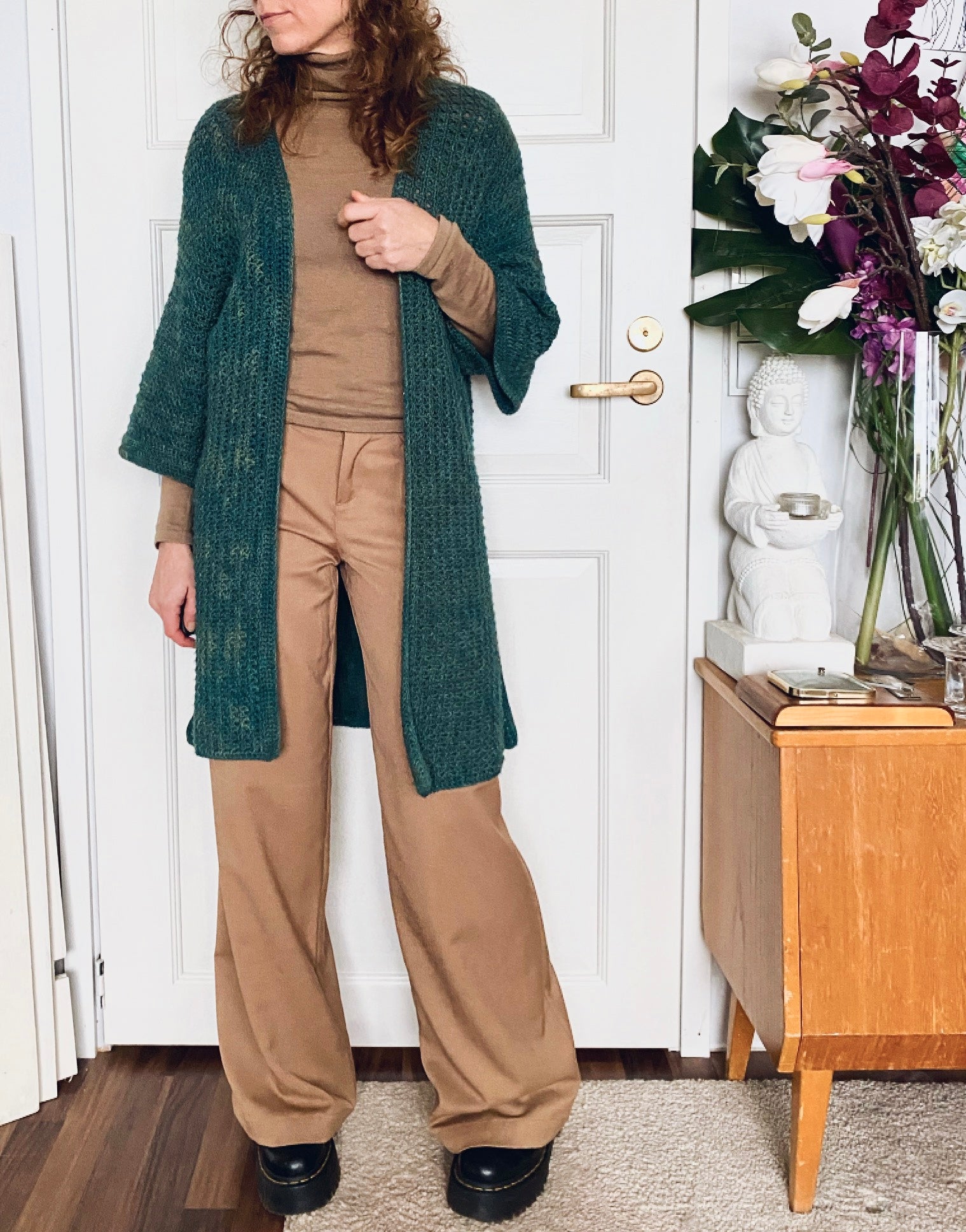 PDF-file for Crochet PATTERN, Enid Cardigan