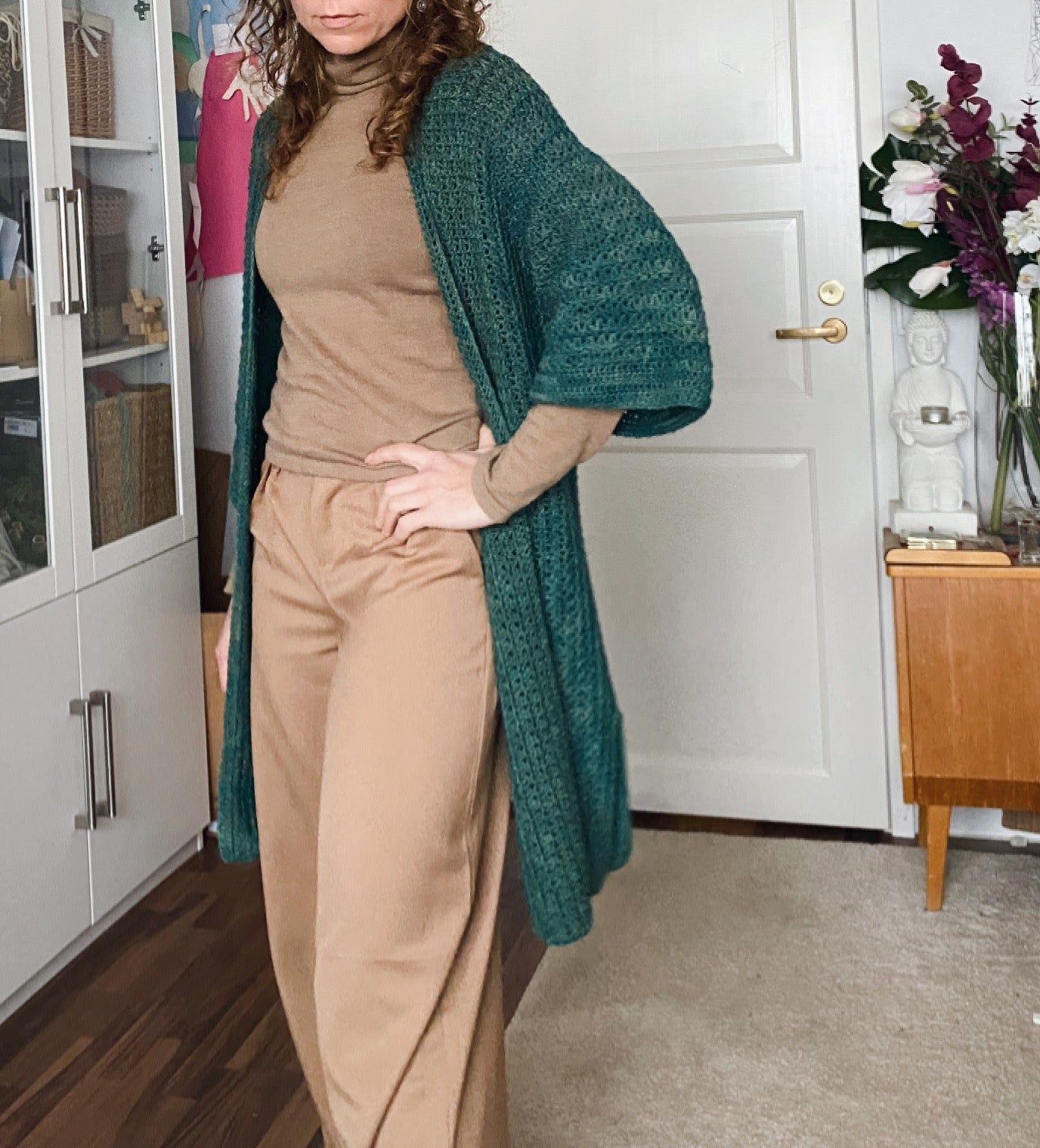 PDF-file for Crochet PATTERN, Enid Cardigan