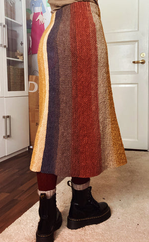 PDF-file for Crochet PATTERN, Esmeralda long Skirt