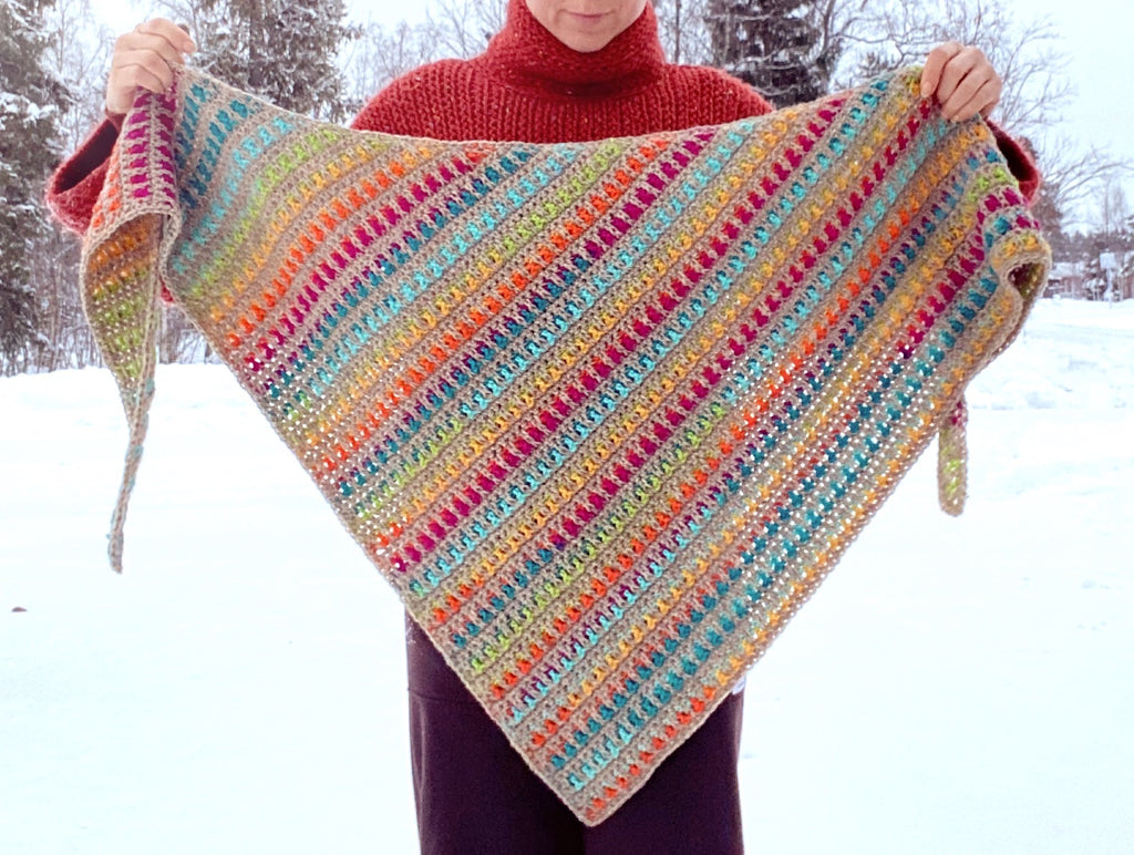 PDF-file for Crochet PATTERN, Indrik Shawl, Scarf