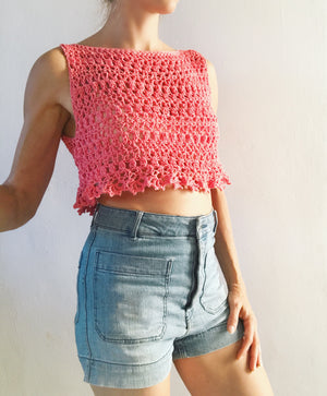 PDF-file for Crochet PATTERN, Alfreda Top, Dress