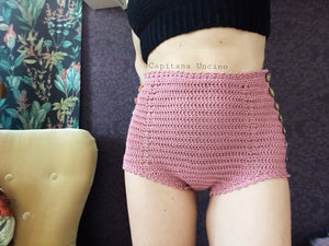 PDF-file for Crochet PATTERN, Yoga Crochet Highwaist Pants, Shorts, 2 –  Elina Kaarina Designs