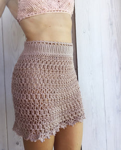 PDF-file for Crochet PATTERN Alfreda Skirt